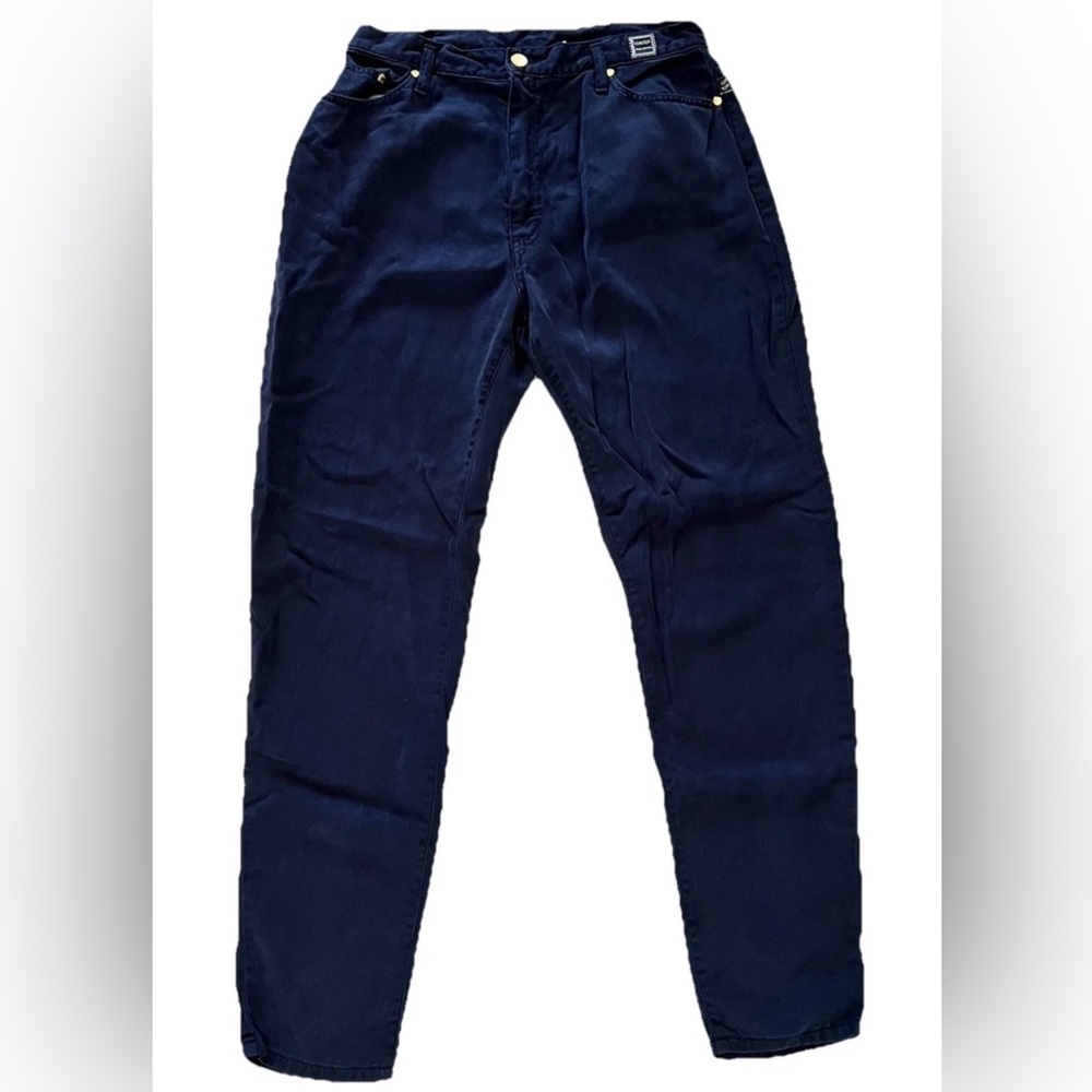 Vintage Votre Nom Tencel Pants Size 44 F (US 12) Blue Classic Boutique